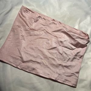 Pink tube top